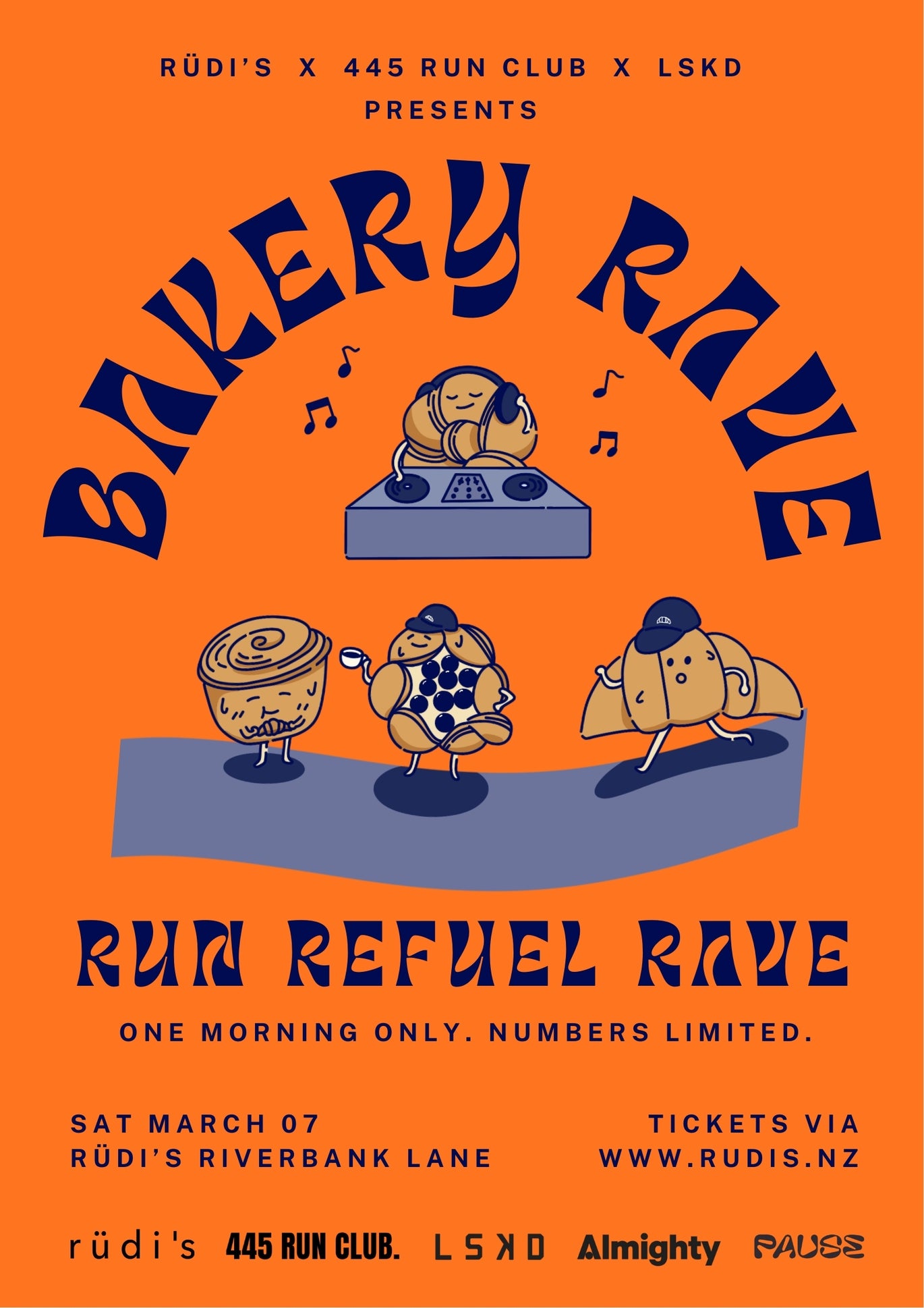 Rüdi's Bakery Rave - SOLD OUT – r ü d i 's